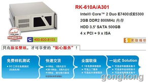 凌華工控機(jī)RK610A A301 E5300 7400 工業(yè)信息集成服務(wù)的堅(jiān)實(shí)基石